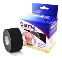 Bandagem Kinesio Dermatape Preto 5cmx5mt - Bioland