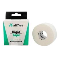 Bandagem Rigida Aktive Tape Rigida - Branca 4 Cm X 9,1 M