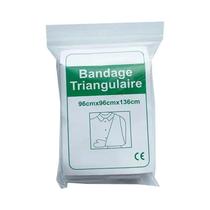 Bandagem Triangular De Emergência Grande 96x96x136cm Em Não Tecido Para Kits De Primeiros Socorros