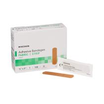 Bandagens adesivas McKesson, 1,9 x 7,6 cm, estéreis, pacote com 100 Bandagens adesivas McKesson, 1,9 x 7,6 cm, estéreis, pacote com 100