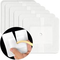 Bandagens adesivas Split Drain para tubo de alimentação, pacote com 20