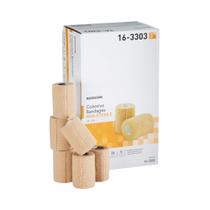 Bandagens coesas McKesson 7,5 cm x 4,5 m, não estéreis, pacote com 24 unidades Bandagens coesas McKesson 7,5 cm x 4,5 m, não estéreis, pacote com 24 unidades