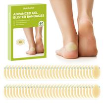 Bandagens de gel Blister Bukihome 60 unidades de almofadas de pés impermeáveis
