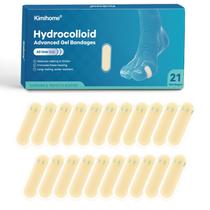 Bandagens em gel Blister Kimihome Hydrocolloid 21 unidades para pés