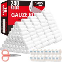 Bandagens Gauze Rolls, pacote Dmsky 240, 4 cm x 3,7 m, individualmente