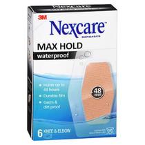 Bandagens Impermeáveis Nexcare Max Hold - Joelho e Cotovelo (2 Pacotes com 6 Unidades)