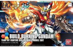 BANDAI SPIRITS HGBF Gundam Build Fighters Tri-Build Burning Gundam 1/144