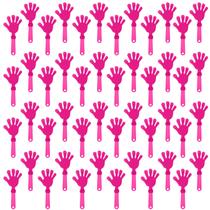 Bandalos de mão ZCYSRLQIN, 100 unidades, rosa choque, 19 cm Noisemakers Bandalos de mão ZCYSRLQIN, 100 unidades, rosa choque, 19 cm Noisemakers
