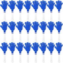 Bandalos de mão ZCYSRLQIN 24 peças de 19 cm, azul, branco, plástico