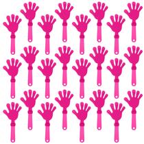 Bandalos de mão ZCYSRLQIN, rosa quente, 19 cm, plástico, 24 unidades Bandalos de mão ZCYSRLQIN, rosa quente, 19 cm, plástico, 24 unidades