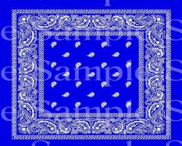 Bandana azul