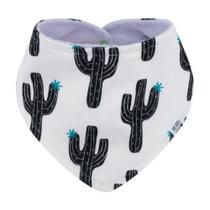 Bandana Babador Bebê Cactos