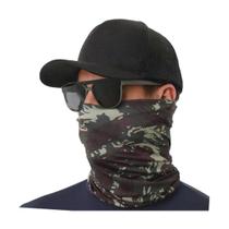 Bandana balaclava camuflada com proteção u.v e tecido dry Bandana balaclava camuflada com proteção u.v e tecido dry