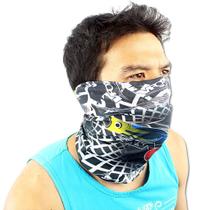 Bandana Balaclava Coolmax Proteção Pesca Ciclismo V-Fox 08