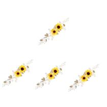 Bandana Beavorty Sunflower Girl Floral Zinc Alloy Silk