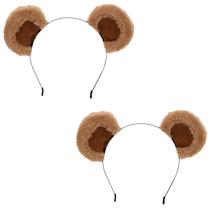 Bandana Beviliu Brown Bear Ears para adultos e crianças Bandana Beviliu Brown Bear Ears para adultos e crianças