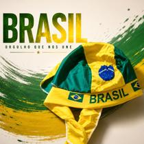 Bandana Brasil Unissex Premium Tecido Leve, Confortável e Ideal para Torcidas, Eventos e Uso