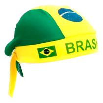 Bandana Brasil Unissex Torcedor Brasil Copa Do Mundo 2026 Unica Bandana Brasil Unissex Torcedor Brasil Copa Do Mundo 2026 Unica