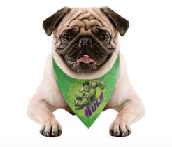 Bandana Cachorro M/G Pets Marvel Hulk Produto Oficial Regina Festas - Inspire sua Festa Loja