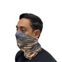 Bandana camuflada tubeneck mascara solar uv lfx tamanho unic