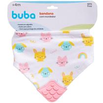 Bandana com mordedor happy friends
