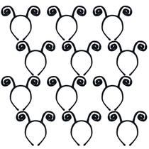 Bandana de antena Coopay Butterfly Black Velvet, pacote com 12