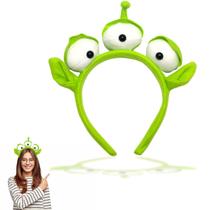 Bandana de flanela elástica verde Reizmet Alien Monster Bandana de flanela elástica verde Reizmet Alien Monster