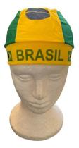 Bandana Do Brasil Copa Do Mundo Torcedor - Ajustável