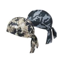Bandana Esportiva Camuflada Respirável, Lenço, Chapéu Pirata, Capuz Para Ciclismo, Proteção Solar