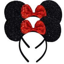 Bandana FANYITY Mouse Ears para meninas, mulheres e meninos, festas (2 unidades)