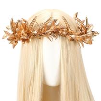 Bandana floral Fairy MOSTORY Gold Antler Flower Crown