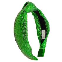 Bandana FROG SAC St. Patrick's Day Green Sequin para meninas