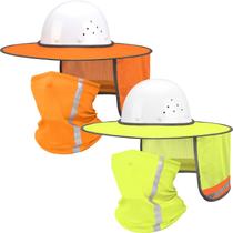 Bandana Hard Hat Sun Shade de aba cheia Hardhat Sun Viseira Bandana Hard Hat Sun Shade de aba cheia Hardhat Sun Viseira