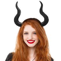Bandana Horns MOSTORY Black Devil Horns para mulheres e homens Bandana Horns MOSTORY Black Devil Horns para mulheres e homens