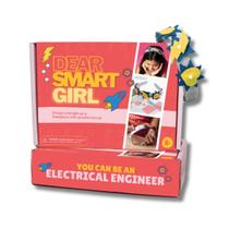 Bandana iluminada DIY Dear Smart Girl: kit de atividades STEM de engenharia elétrica, aumenta a confiança e as habilidades, presente para meninas de 8 a 12 anos, premiada atividade educacional STEM Bandana iluminada DIY Dear Smart Girl: kit de atividades STEM de engenharia elétrica, aumenta a confiança e as habilidades, presente para meninas de 8 a 12 anos, premiada atividade educacional STEM