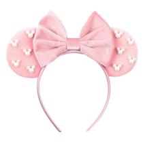 Bandana JOYFISCO Mouse Ears Shiny Bow para meninas e mulheres
