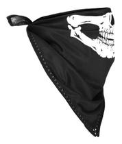 Bandana Lenço Boca De Caveira Skull Motocliclista - Preto
