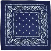 Bandana Lenço Estampado Moda Unissex 55X55Cm Adulto Várias Cores Corpreto
