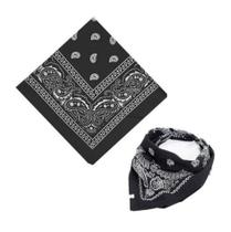 Bandana lenço estampado unissex