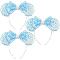 Bandana LIHELEI Mouse Ears Blue Cinderella Elsa Costume Bandana LIHELEI Mouse Ears Blue Cinderella Elsa Costume