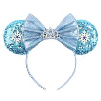 Bandana MADO Mouse Ears para mulheres/meninas Ice Blue Bandana MADO Mouse Ears para mulheres/meninas Ice Blue