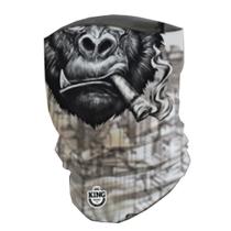 Bandana Mascara Pesca King com Proteção Solar UV 03 Gorila