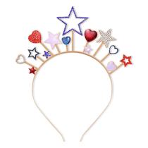 Bandana MOLOCH 4 de julho Sparkle Rhinestone American Flag Bandana MOLOCH 4 de julho Sparkle Rhinestone American Flag
