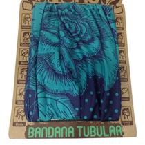 Bandana Muhu 7048 Rosas Rendas Esmeralda