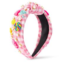 Bandana PANTIDE Candy Jeweled Knotted Halloween para mulheres