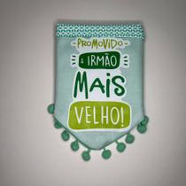Bandana para Cachorro Promovido(a) a Irmão/Irmã Mais Velha Acessório Pet Bandana para Cachorro Promovido(a) a Irmão/Irmã Mais Velha Acessório Pet