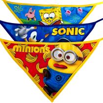 Bandana Pet 200 Peças P / M / G Macho - Pet Shop Estampadas Banho E Tosa Laços Bandana Pet 200 Peças P / M / G Macho - Pet Shop Estampadas Banho E Tosa Laços