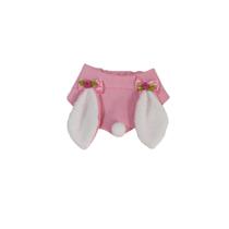 Bandana Pet de Páscoa Rosa Cachorros Pelúcia Coelinha TAM M Bandana Pet de Páscoa Rosa Cachorros Pelúcia Coelinha TAM M