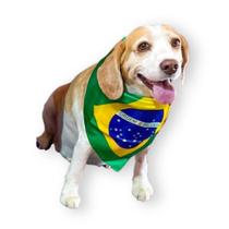 Bandana Pet do Brasil Oficial Copa Do Mundo manifestação caominhada