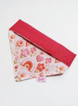 Bandana pet Dupla face 3d Arco-íris para porte grande Bandana pet Dupla face 3d Arco-íris para porte grande